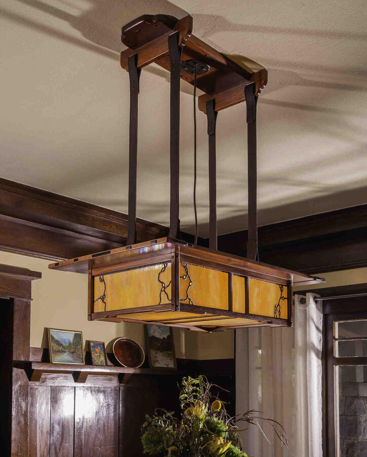 Greene and Greene Chandelier Greene and Greene Chandelier